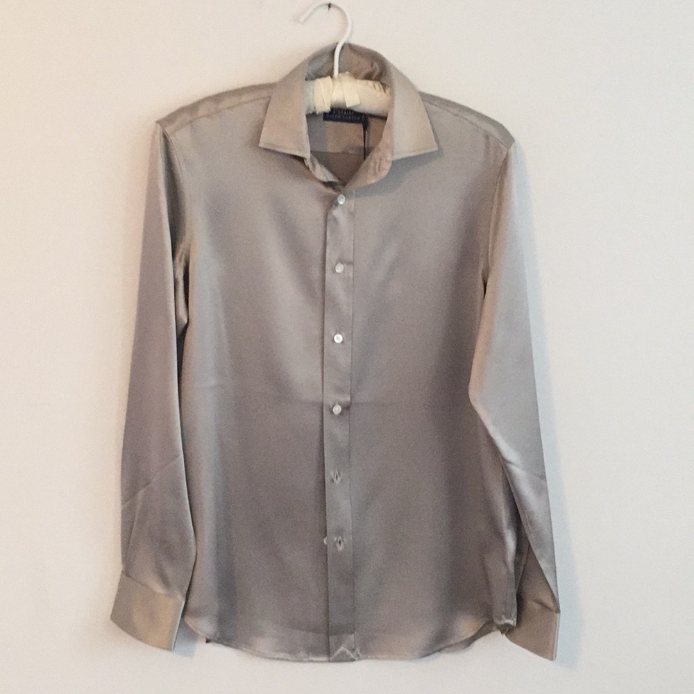 Polo Ralph Lauren silk blouse size 4 woman's
